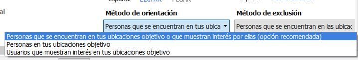 Método de orientación.