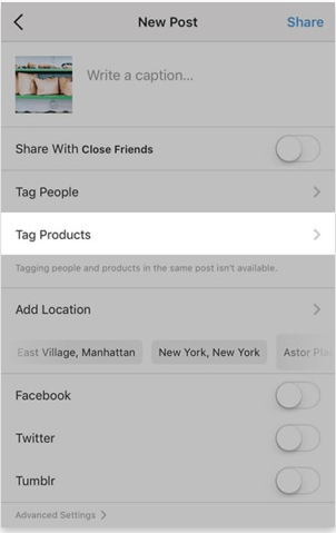 Configuracion de Instagram Shopping