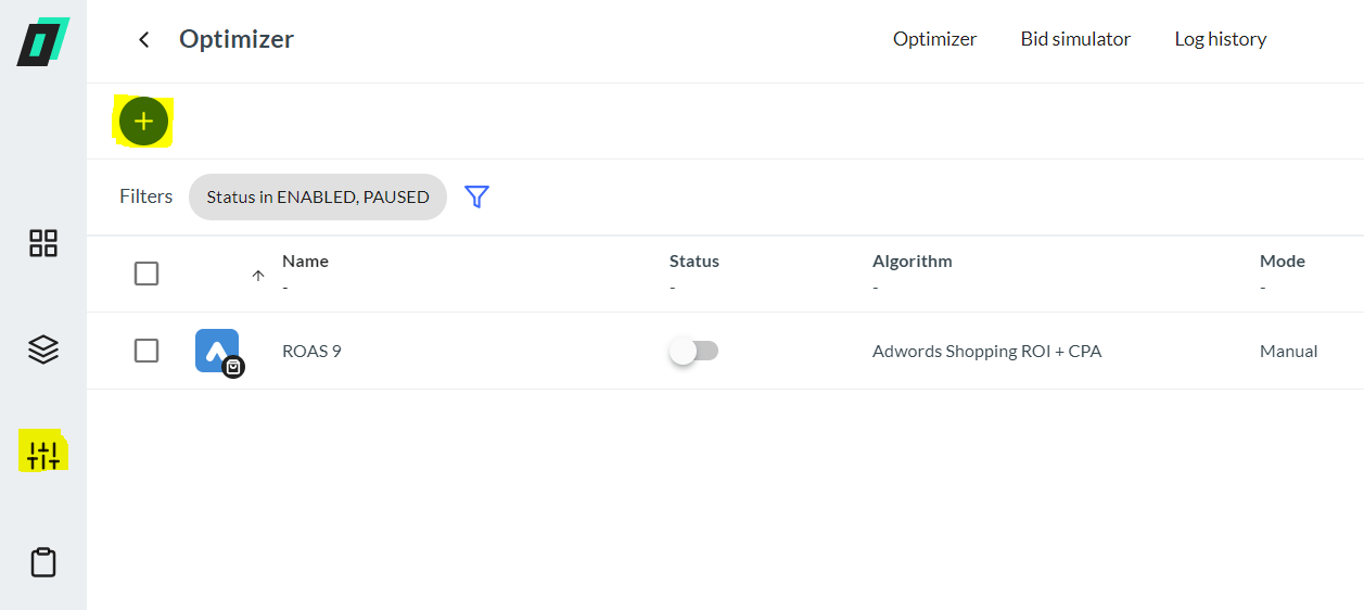 Herramienta de optimización de Spaceboost