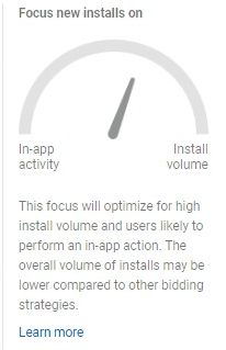 Objetivos a seleccionar cuando promocionamos una App en Google Ads