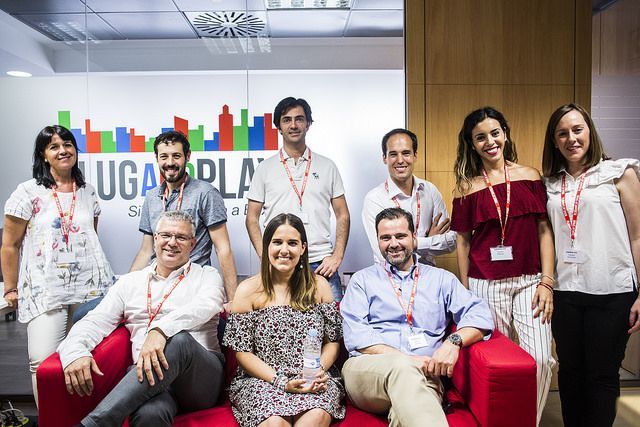 Equipo Plug & Play Spain - viva! en el 10th day expo