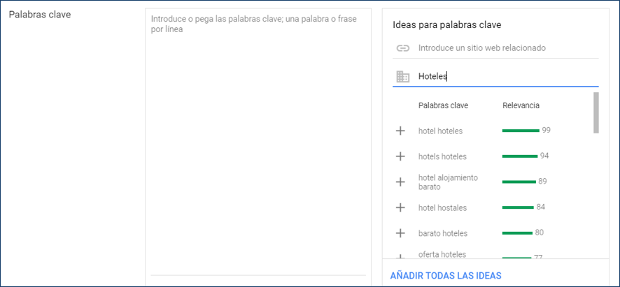 Palabras clave