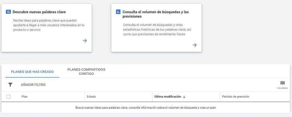 Google Ads Planner