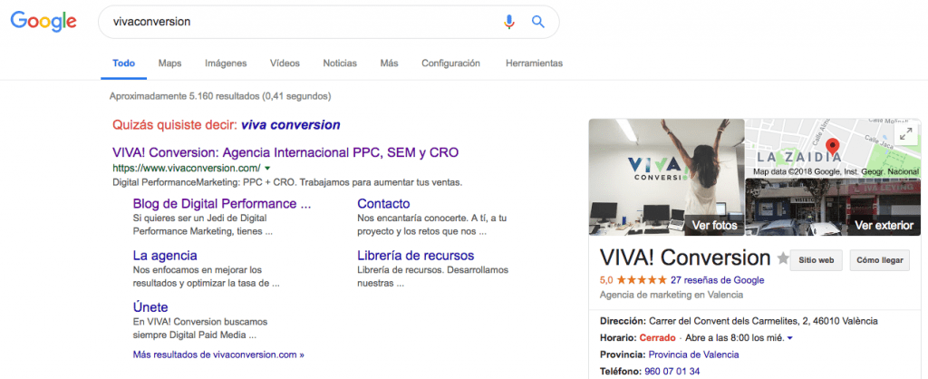 Reseñas de clientes en Google de viva!
