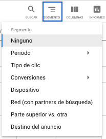 Tipos de segmentos
