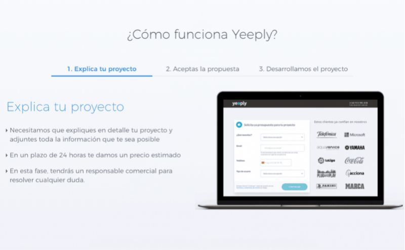 web Yeeply