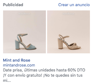 Personalización de anuncios en Facebook Ads
