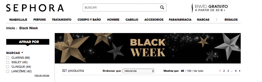 Black Friday y Cyber monday han dado lugar a la "Black Week"