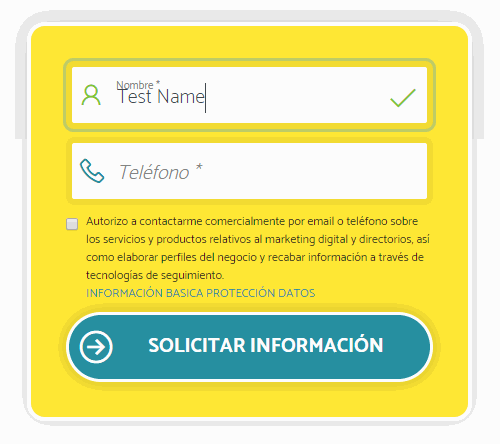 Usabilidad en formularios
