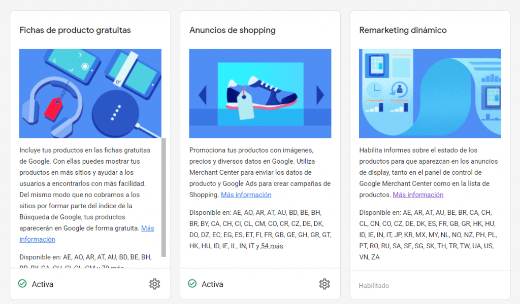 programas google merchant center