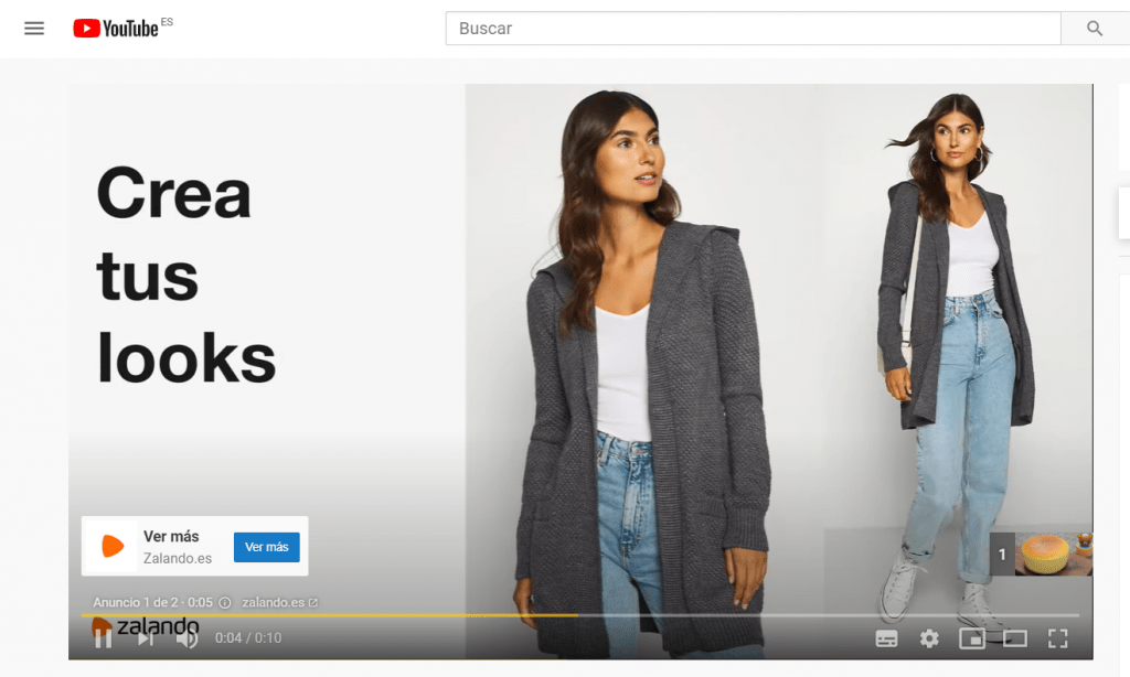 Anuncios Trueview in-stream