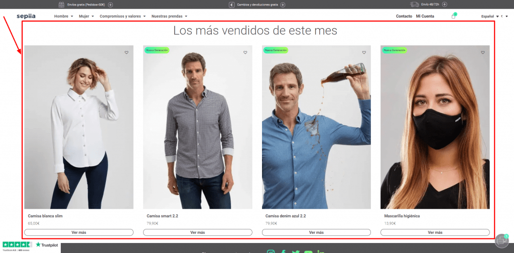 Debemos analizar (y testar) cuáles son las lógicas de recomendación de productos que tienen más potencial.
