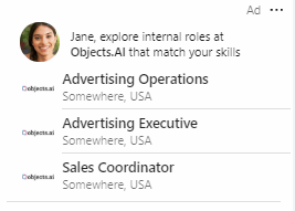 Formato de anuncio empleo