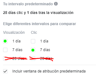 Desaparecen las ventanas de 28 días en Facebook Ads