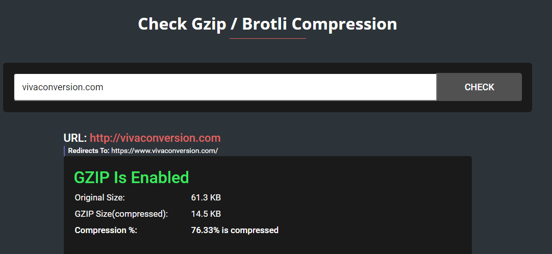 Gzip Test Tool