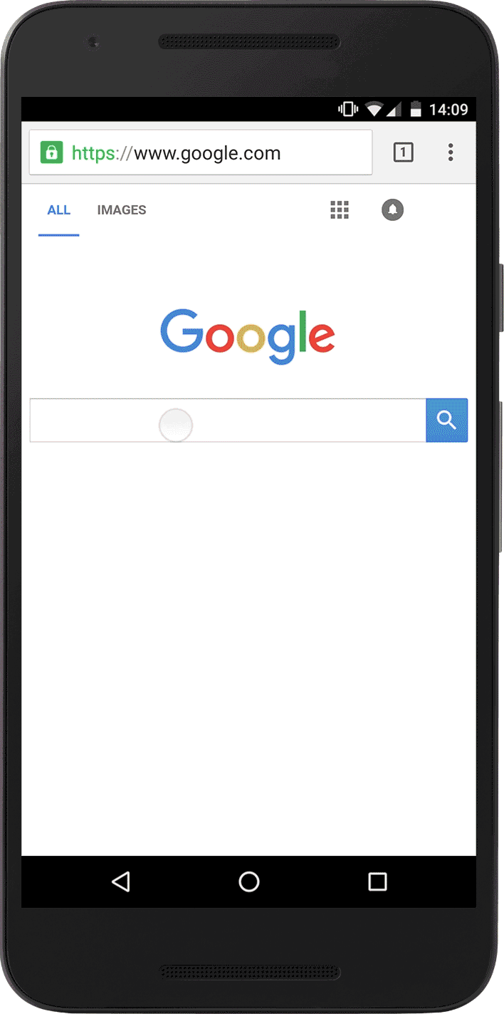 Anuncios Showcase de Shopping, source Google