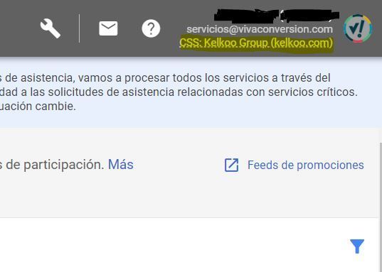 Merchant Center migrado a un Partner CSS