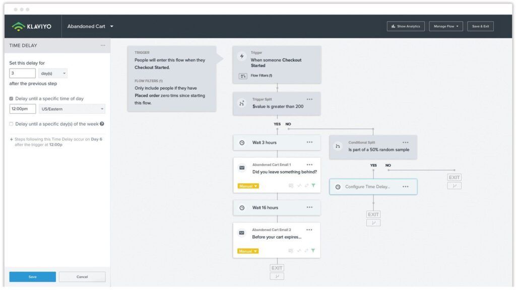 Klaviyo es una de las principales herramientas de Marketing Automation para Shopify