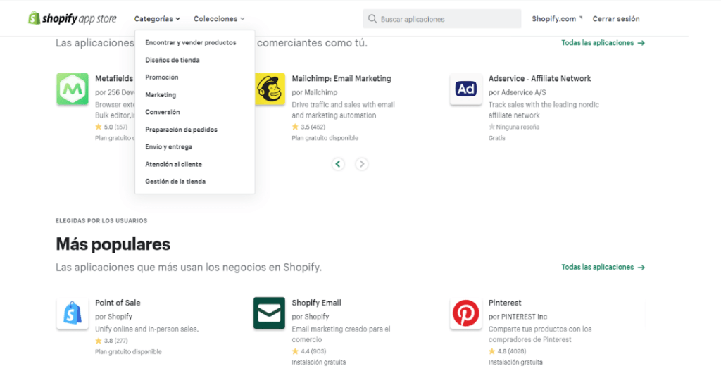 Shopify apps