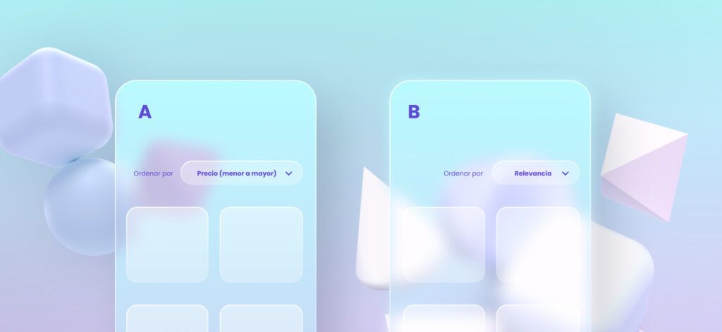 Split Test: mostramos una variante a una parte del tráfico y la otra a otra parte