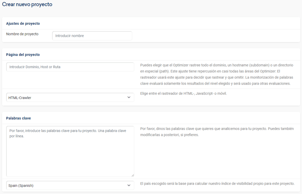
 Trackear a nuestro Buyer Persona mediante Sistrix.