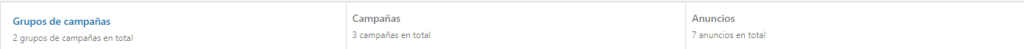 Estructura LinkedIn Ads
