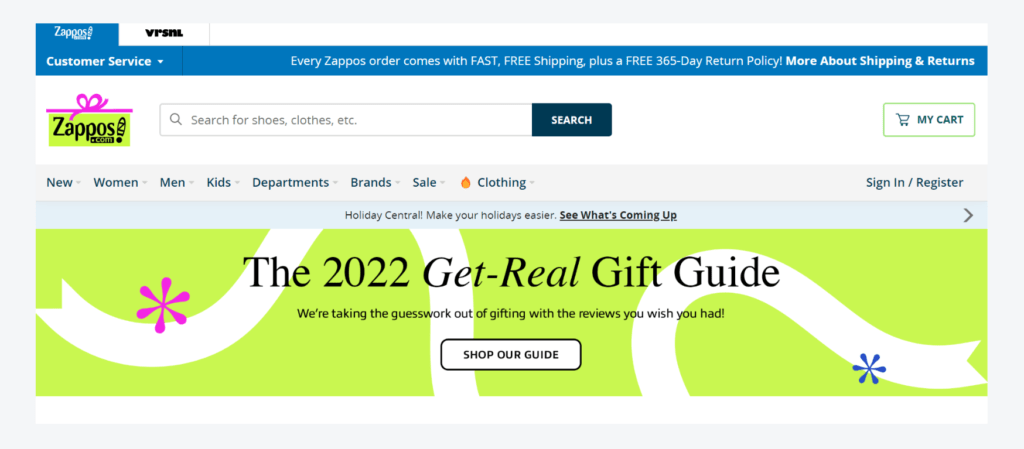 Zappos destaca por su atención al cliente