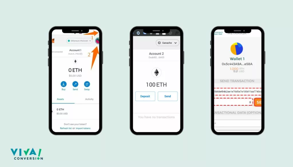 Ejemplo cartera de Criptomonedas.