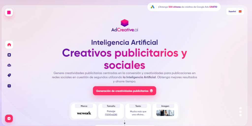 Interfaz_AdCreative