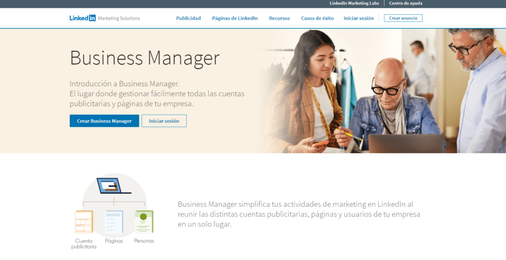 business manager en linkedin